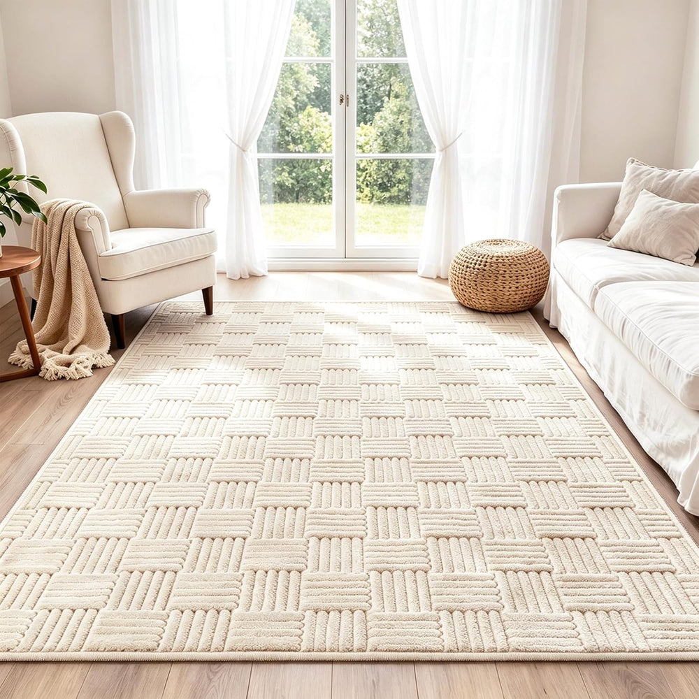 Rugs Living Room Washable Soft Fluffy Area