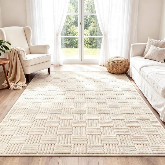 Rugs Living Room Washable Soft Fluffy Area