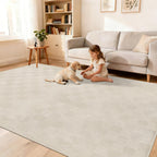 Rugs Living Room Washable Soft Fluffy Area