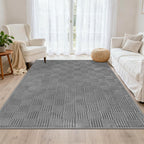 Rugs Living Room Washable Soft Fluffy Area