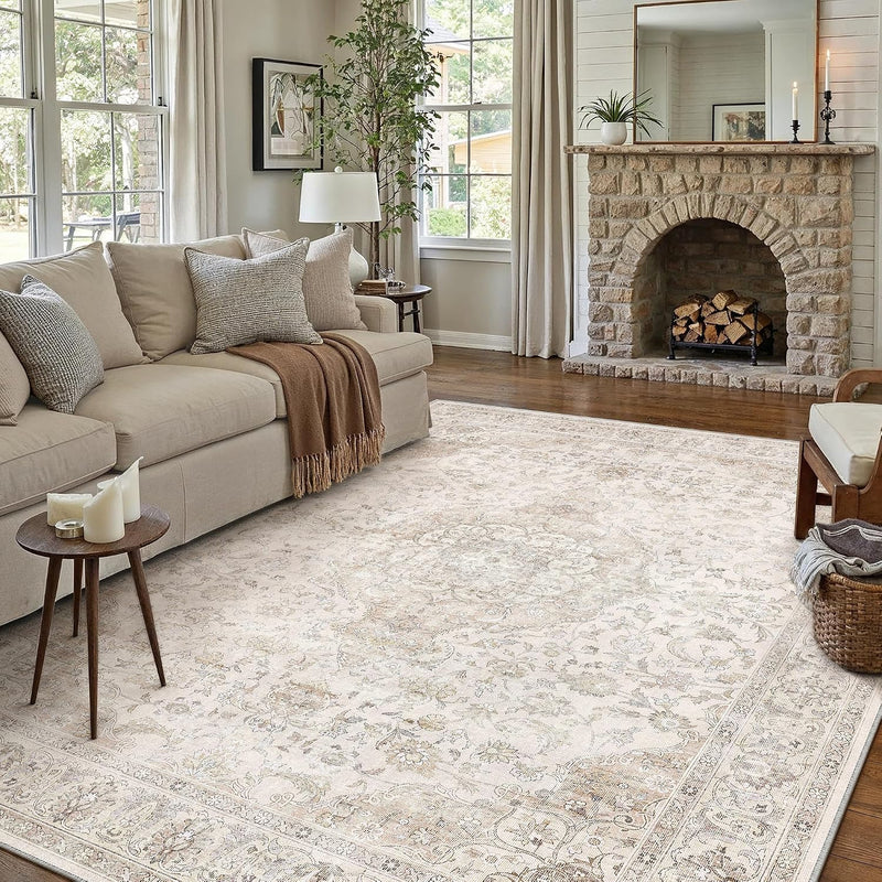 Rugs Living Room 240x300CM Large Machine Washable