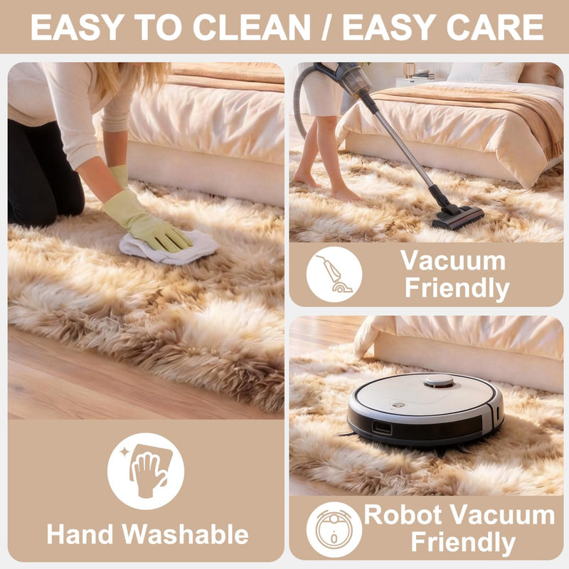 Rugs Living Room Anti Slip Carpet Machine