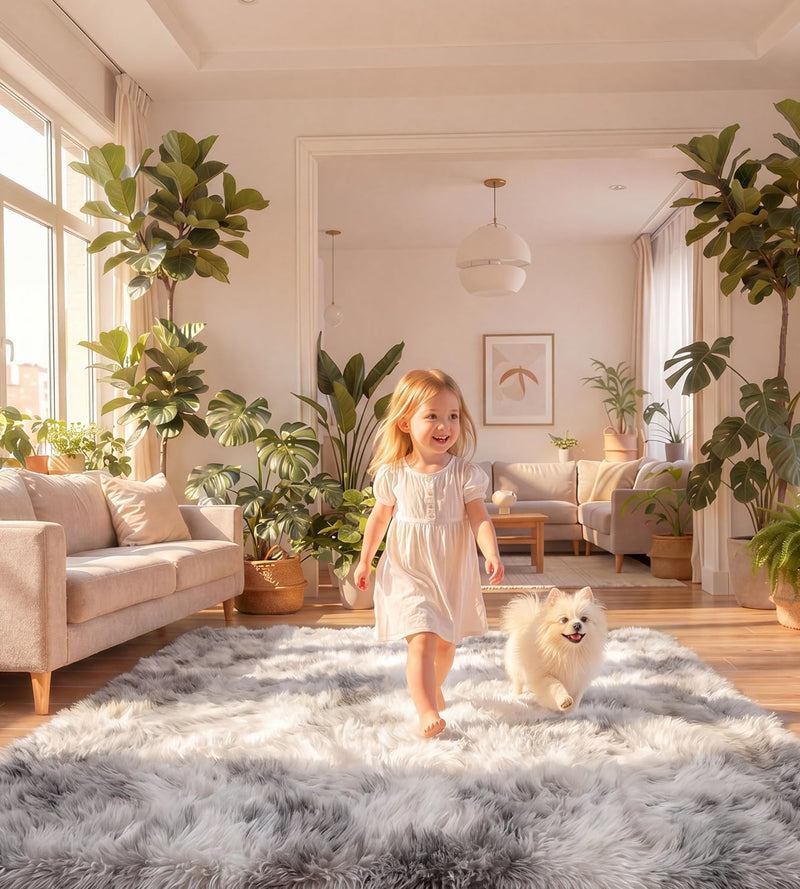 Rugs Living Room Anti Slip Carpet Machine