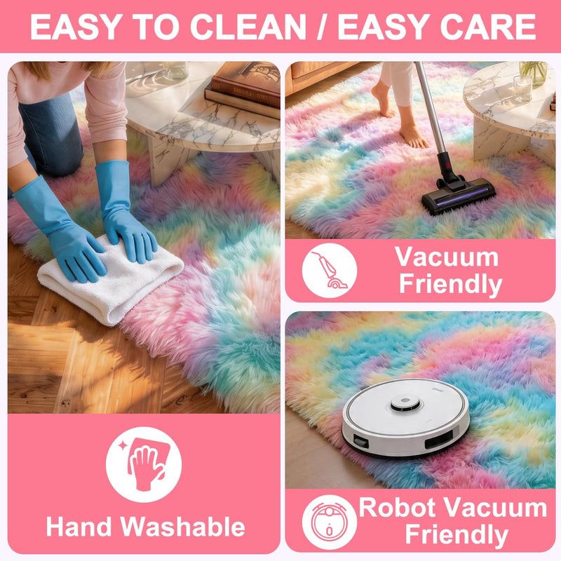 Rugs Living Room Anti Slip Carpet Machine