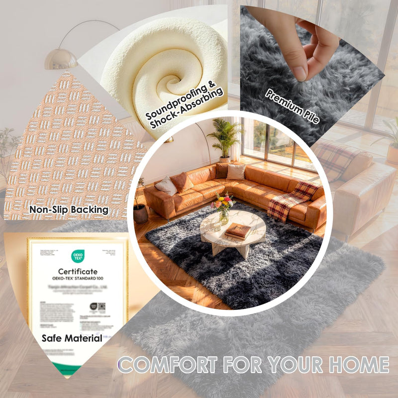 Rugs Living Room Anti Slip Carpet Machine