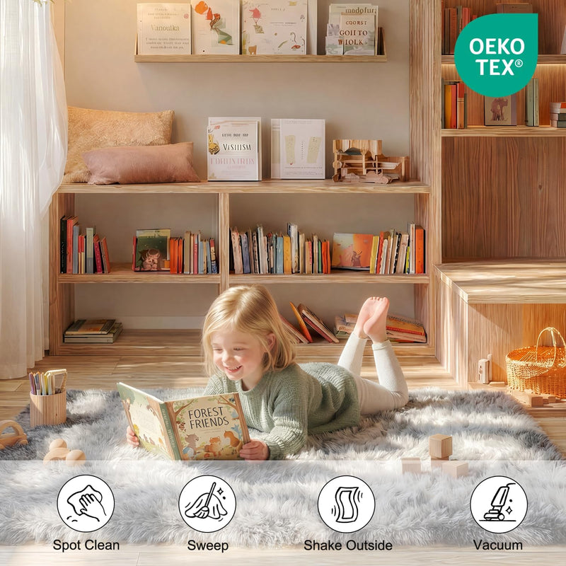 Rugs Living Room Anti Slip Carpet Machine