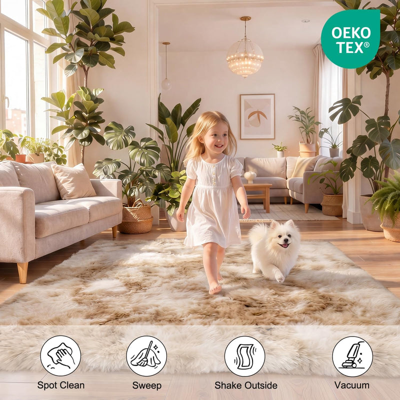 Rugs Living Room Anti Slip Carpet Machine