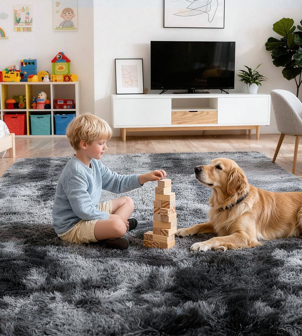 Rugs Living Room Anti Slip Carpet Machine