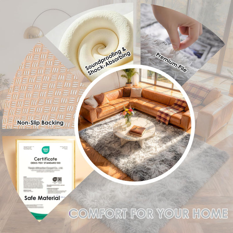 Rugs Living Room Anti Slip Carpet Machine