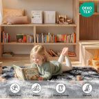 Rugs Living Room Anti Slip Carpet Machine