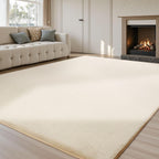 Rugs Living Room Area Faux Bunny Fuzzy