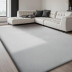 Rugs Living Room Area Faux Bunny Fuzzy