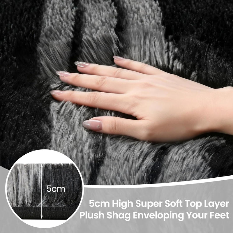 Large Rugs Living Room Shaggy for Bedroom