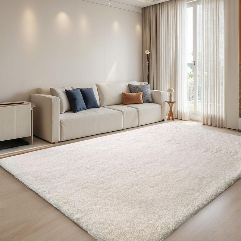 Large Rugs Living Room Shaggy for Bedroom