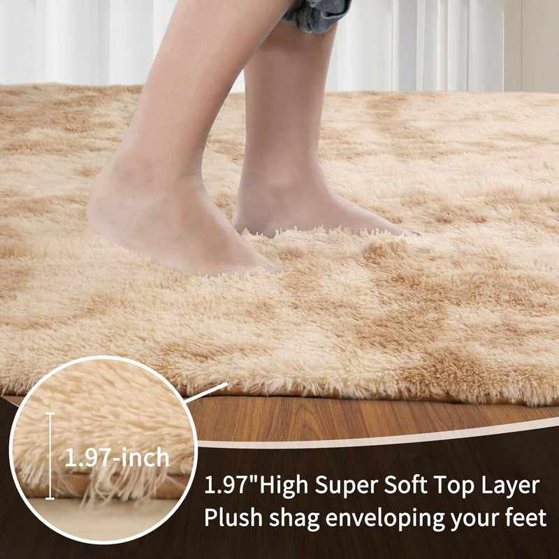 Large Rugs Living Room Shaggy for Bedroom