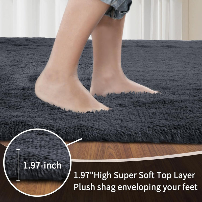 Large Rugs Living Room Shaggy for Bedroom
