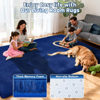 Rugs Living Room - Area for Bedroom Washable