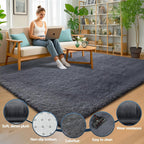 Rugs Living Room - Area for Bedroom Washable