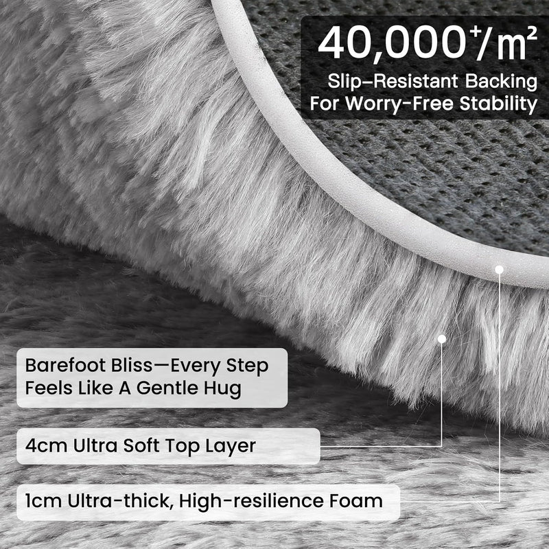Large Rugs Living Room Shaggy for Bedroom