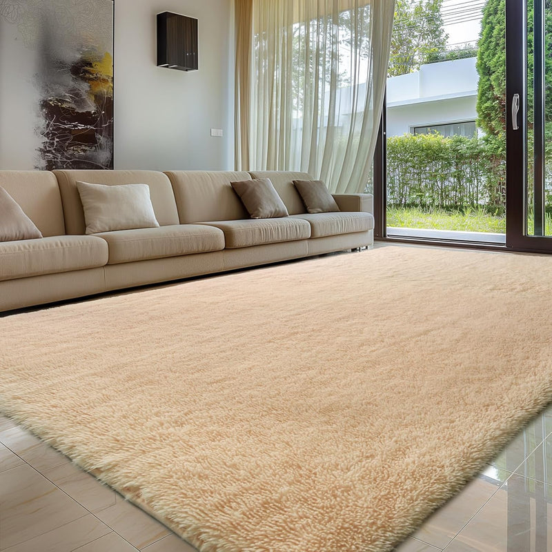 Large Rugs Living Room Shaggy for Bedroom