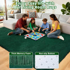 Rugs Living Room - Area for Bedroom Washable