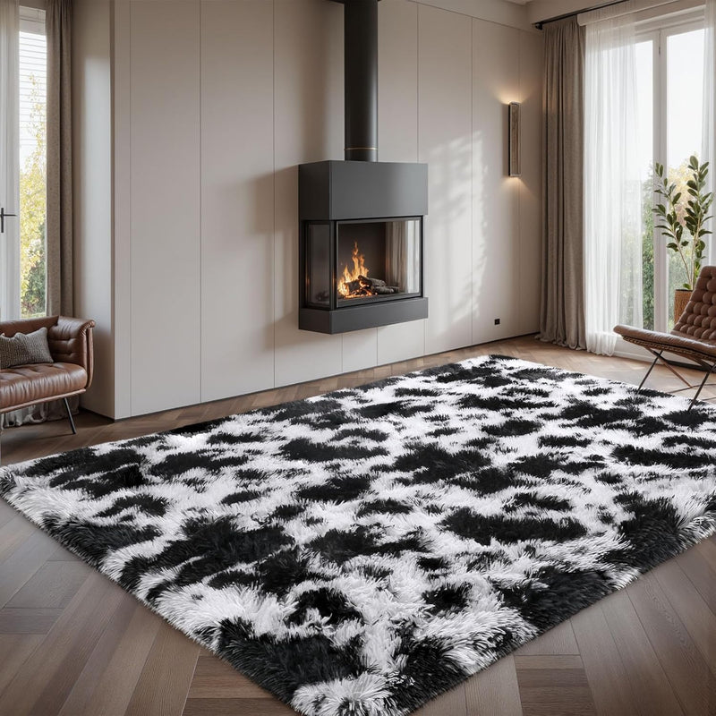 Large Rugs Living Room Shaggy for Bedroom