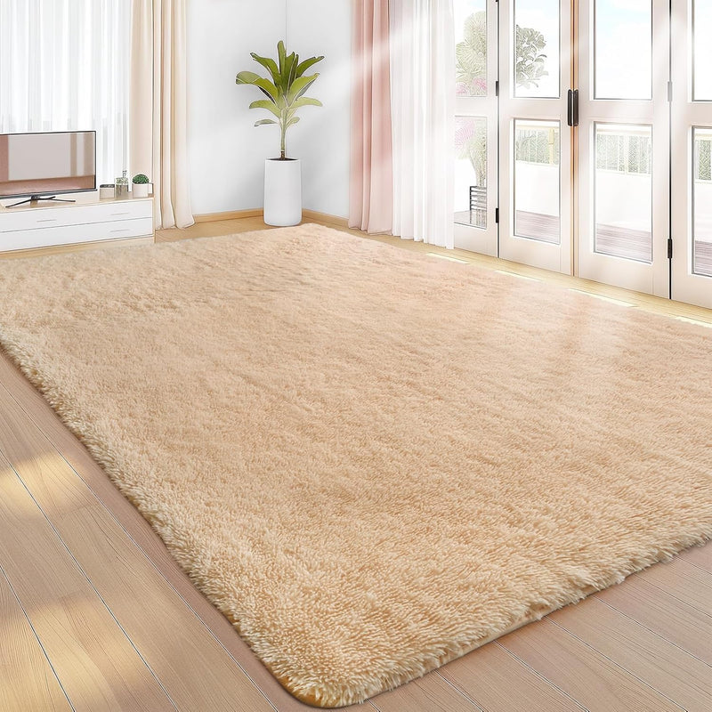 Large Rugs Living Room Shaggy for Bedroom