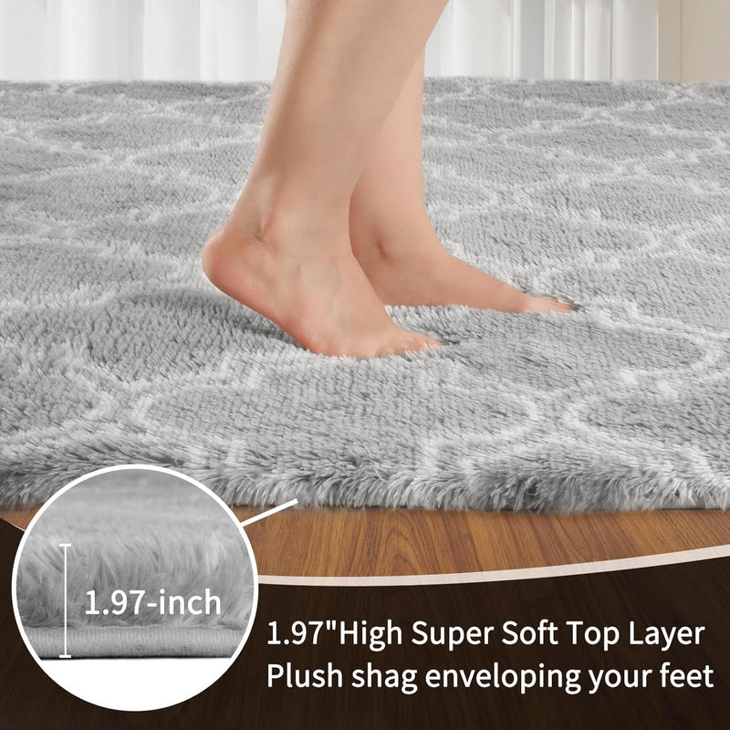 Large Rugs Living Room Shaggy for Bedroom