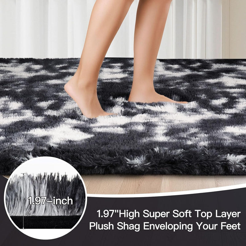 Large Rugs Living Room Shaggy for Bedroom