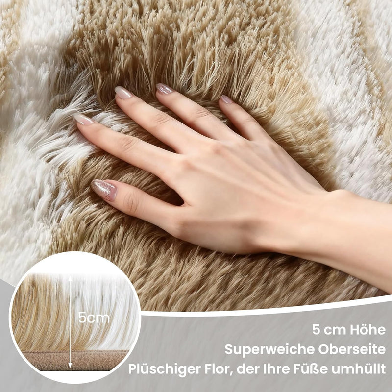 Large Rugs Living Room Shaggy for Bedroom