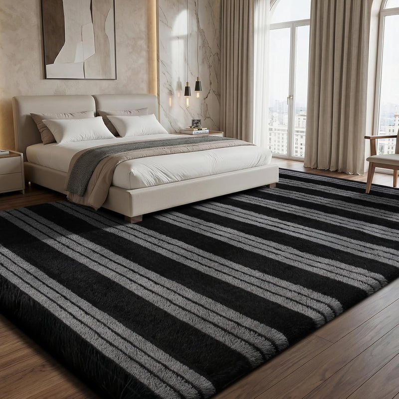 Large Rugs Living Room Shaggy for Bedroom