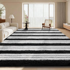 Striped Black and White