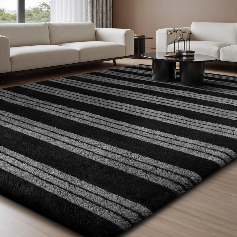 Large Rugs Living Room Shaggy for Bedroom