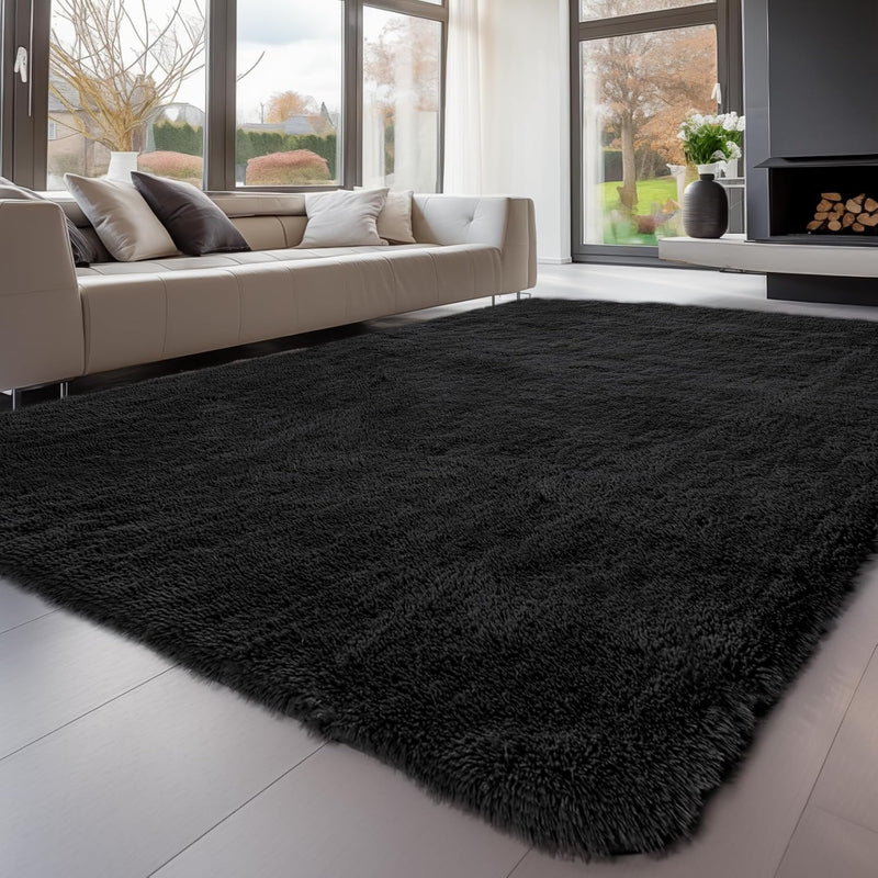 Large Rugs Living Room Shaggy for Bedroom