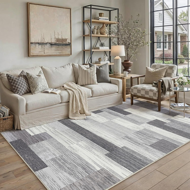 Rugs Living Room Area Rug Washable Bedroom