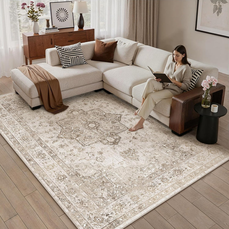 Rugs Living Room Area Rug Bedroom Large Washable