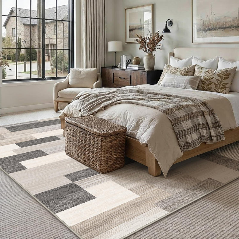 Rugs Living Room Area Rug Washable Bedroom