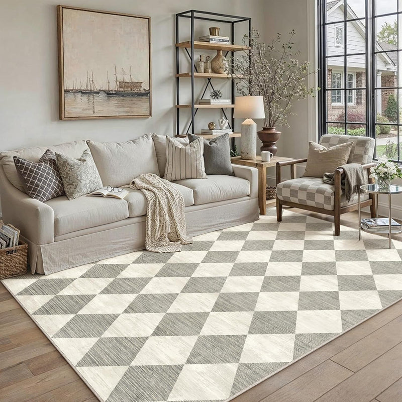 Rugs Living Room Area Rug Washable Bedroom