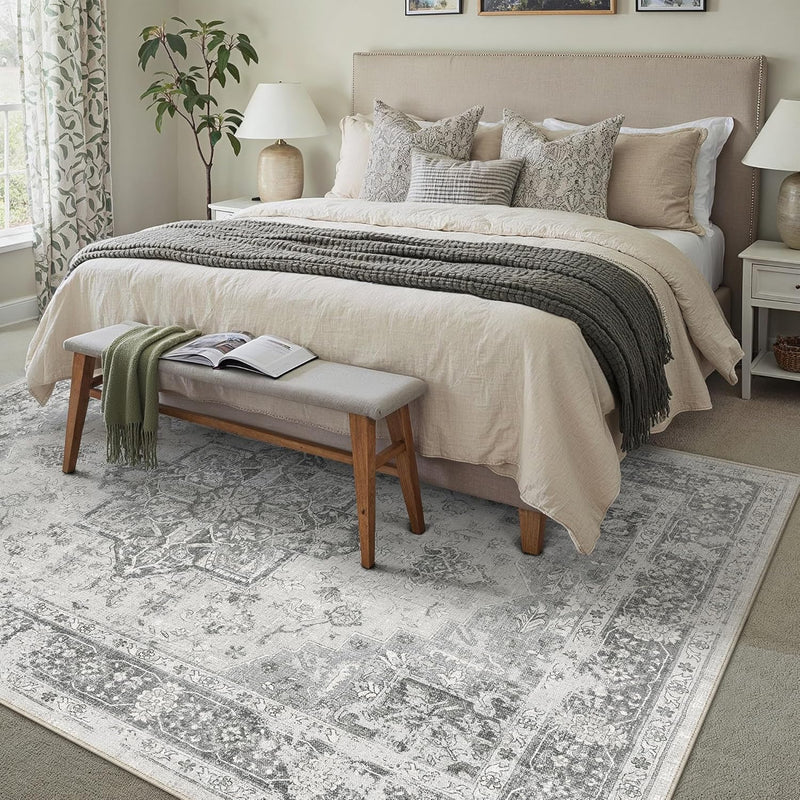 Rugs Living Room Area Rug Bedroom Large Washable