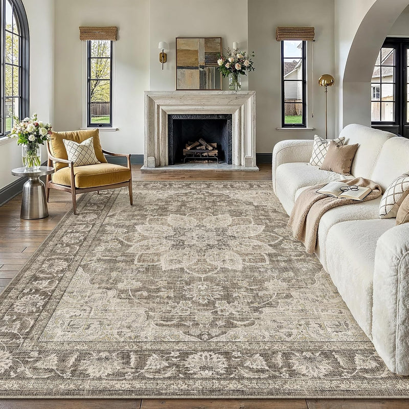 Rugs Living Room Area Rug Bedroom Large Washable