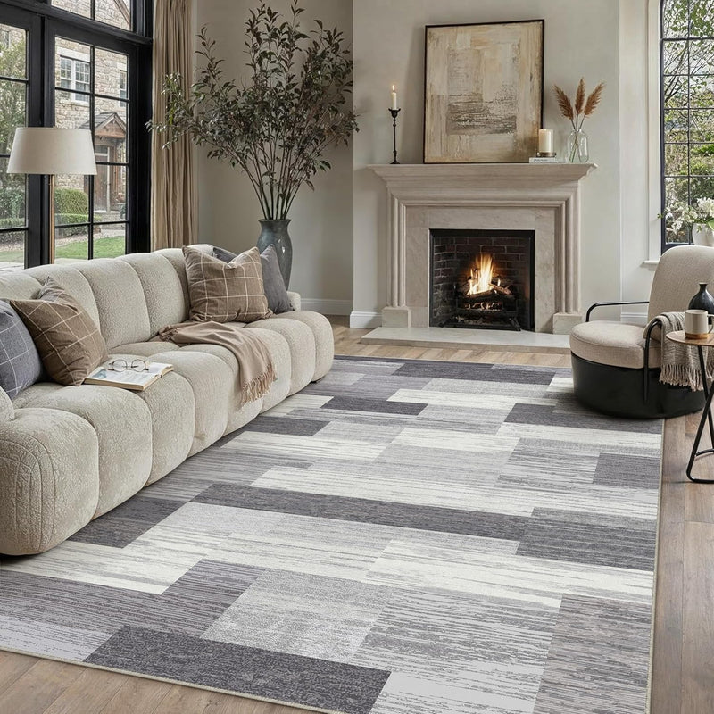 Rugs Living Room Area Rug Washable Bedroom