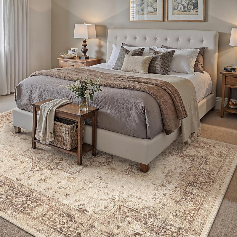 Rugs Living Room Area Rug Bedroom Large Washable