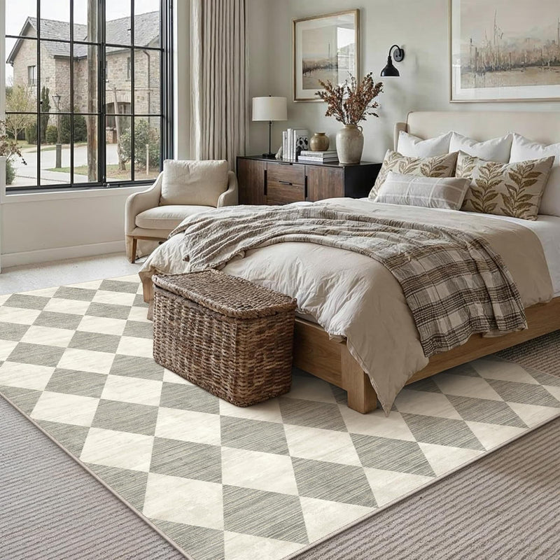 Rugs Living Room Area Rug Washable Bedroom