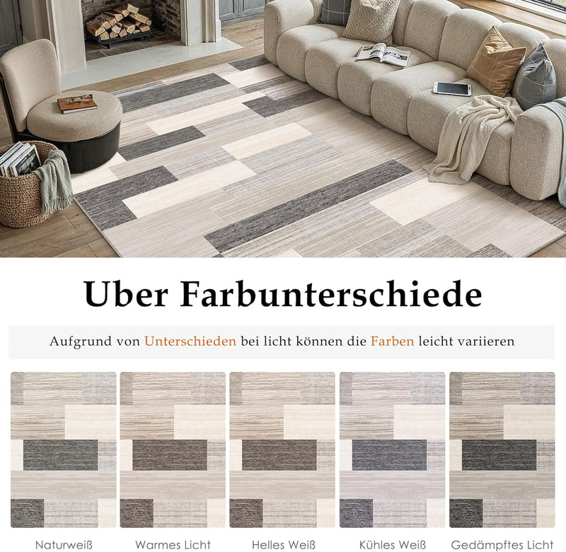 Rugs Living Room Area Rug Washable Bedroom