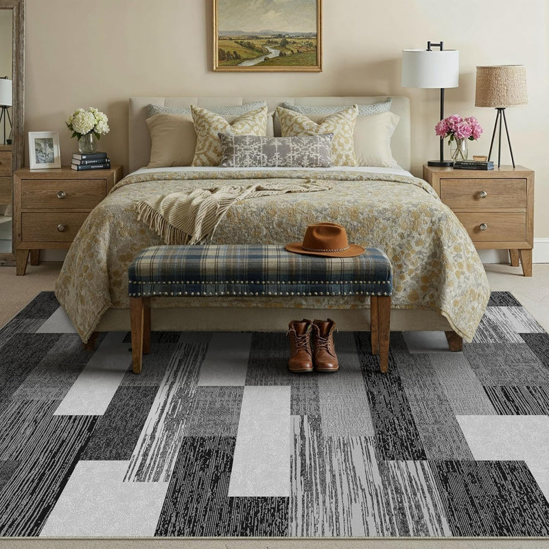 Rugs Living Room Area Rug Washable Bedroom