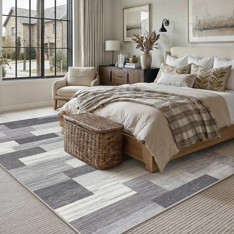 Rugs Living Room Area Rug Washable Bedroom