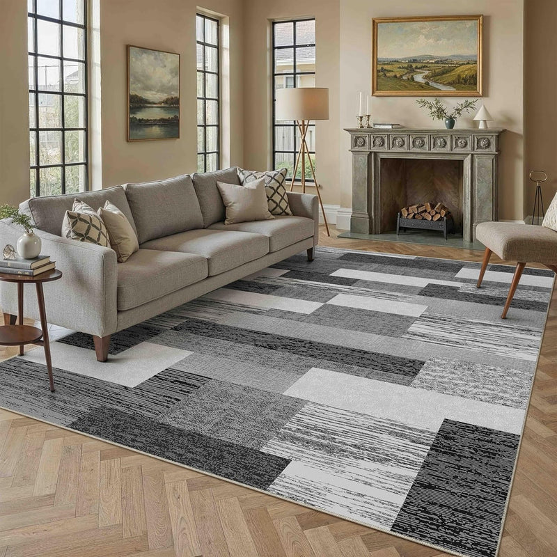 Rugs Living Room Area Rug Washable Bedroom
