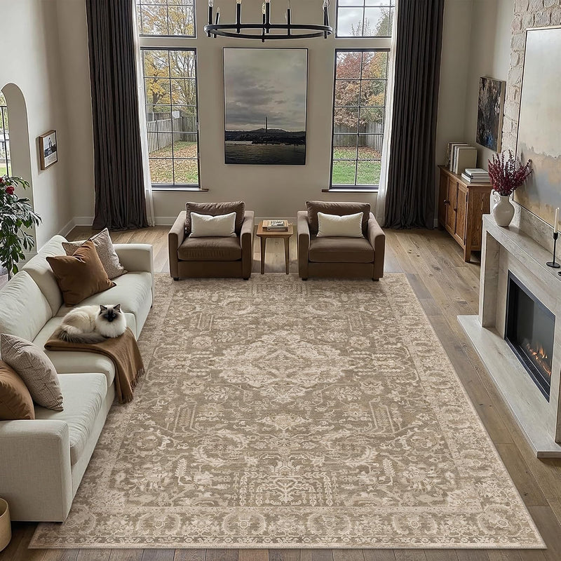 Rugs Living Room Area Rug Bedroom Large Washable