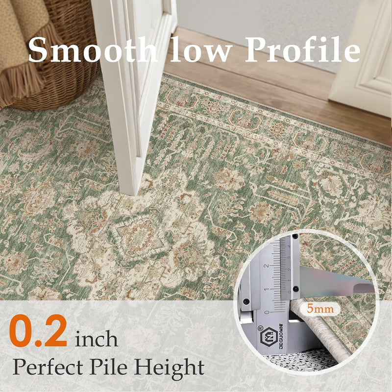Rugs Living Room Area Rug Bedroom Large Washable