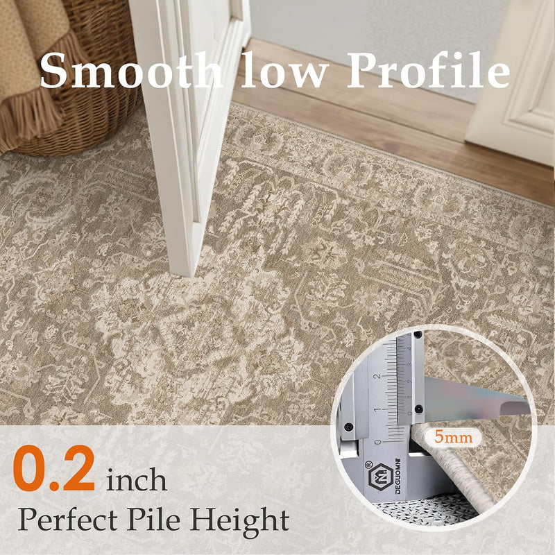 Rugs Living Room Area Rug Bedroom Large Washable